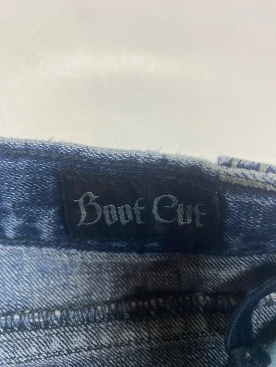 Rock 47 by Wrangler Blue Boot Cut Denim Jeans Boys 10 Reg - Picture 4 of 7